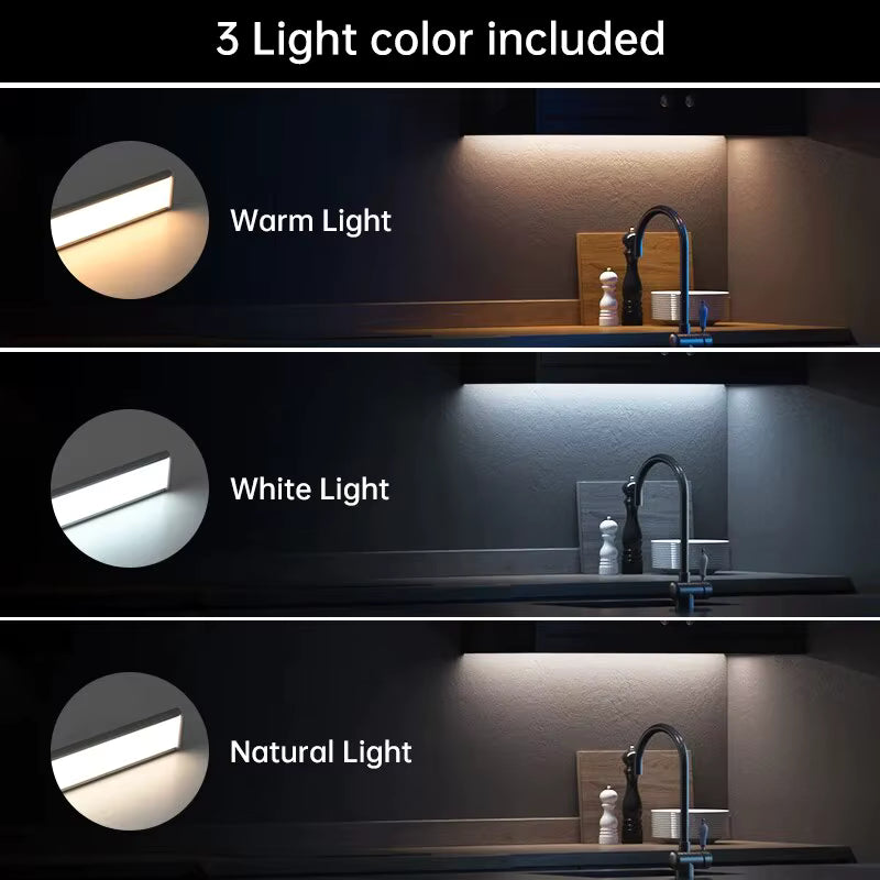 Luz led con sensor de movimiento