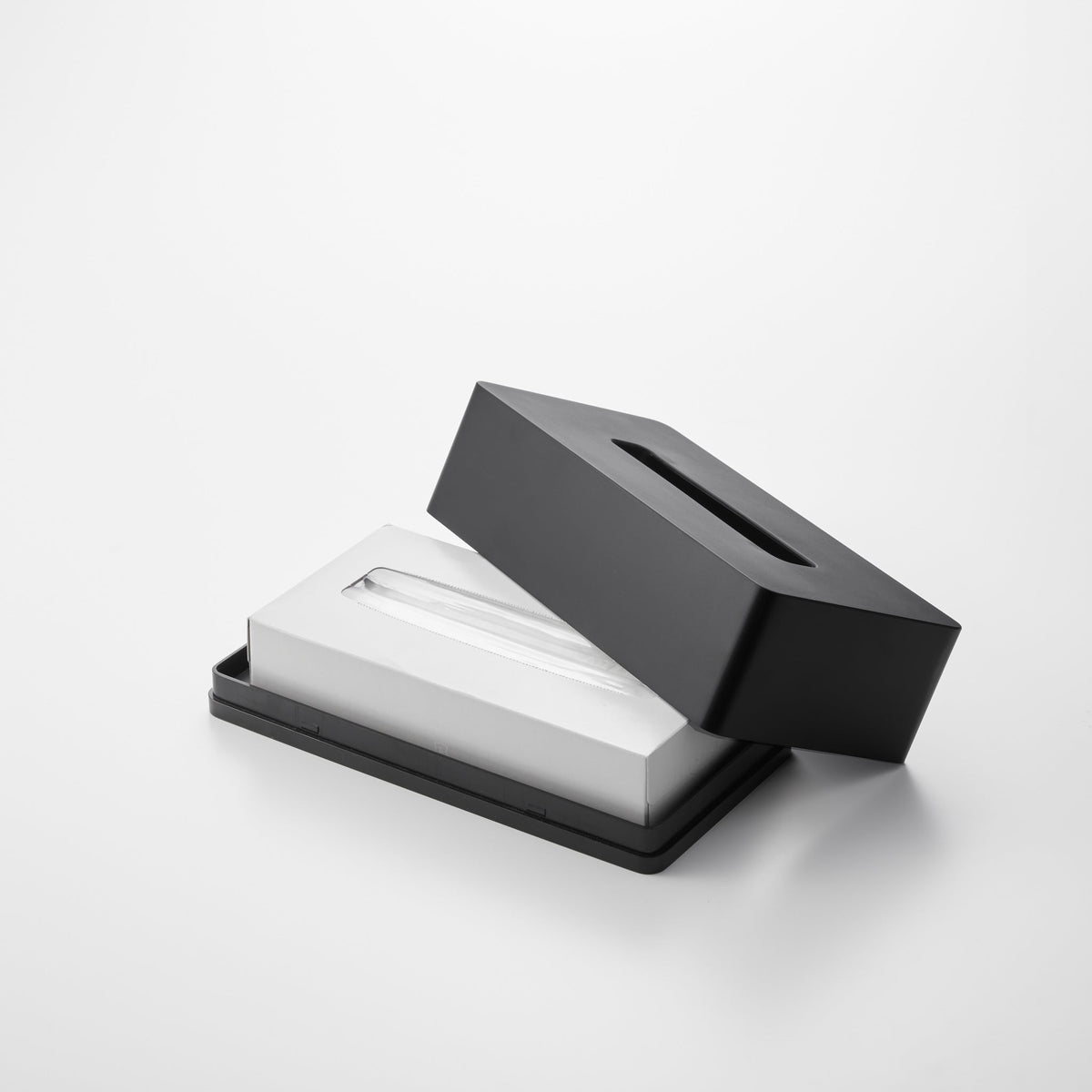 Estuche autoadhesivo para pañuelos de papel